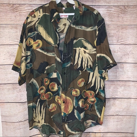 Campus Other - Men’s 100% silk shirt